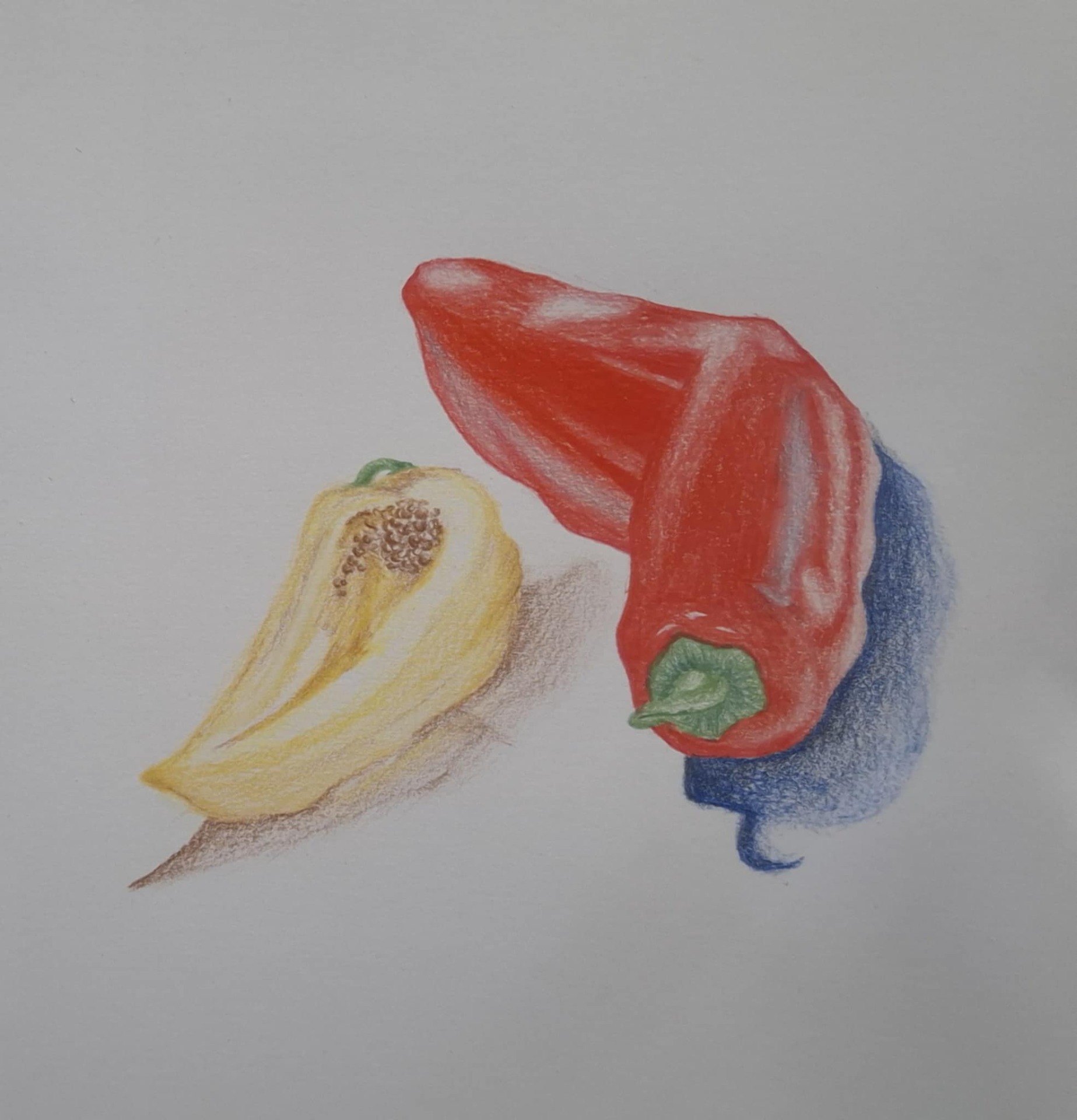 színes ceruza - 21 cm x 15 cm