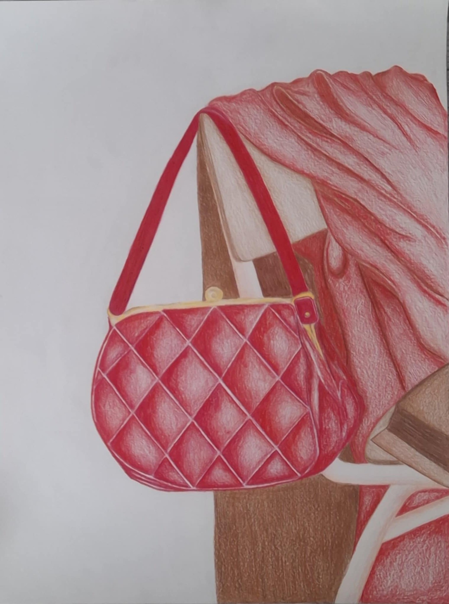 színes ceruza - 32,5 cm x 50 cm